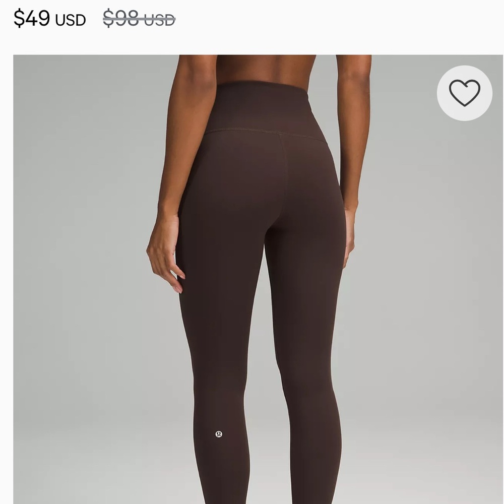 lululemon Wunder Train HR 28” tight